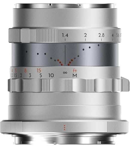 Amazon.com : Thypoch Simera 50mm f/1.4 Lens (for Leica M, Silver